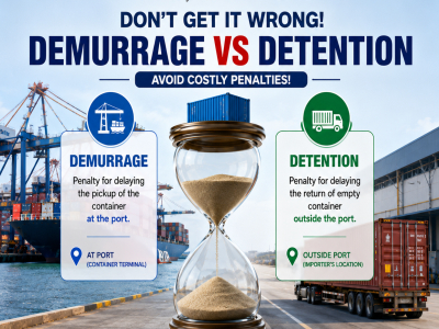 Demurrage vs Detention: Understanding Container Charges and How to Avoid Costly Delays